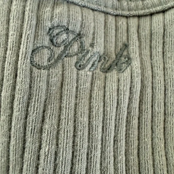 Victoria's Secret Pink Ribbed Top - Picture 5 of 5